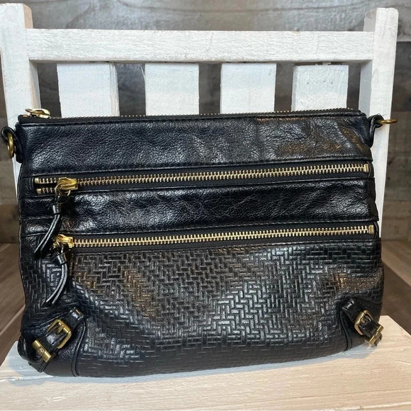 Elliot Lucca Crossbody Messina Black Purse • Missing Strap - Picture 1 of 6